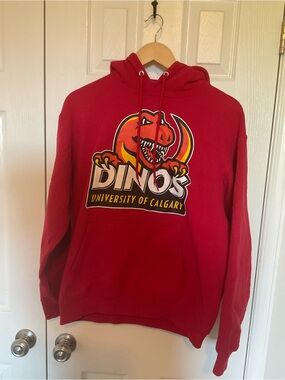 university of Calgary dinos hoodie